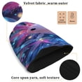thumbnail image 3 of BZSMCE Winter Beanie Hats Warm Cozy Cap Axolotl in Sparkle Pattern, 3 of 7