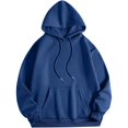 thumbnail image 4 of WEAIXIMIUNG Sweatshirts pour Femmes Tendance Graphiques à Capuche Pull Automne et Hiver Mode Ample Imprimé Rugby Sweat à Capuche, 4 of 5