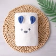 thumbnail image 1 of Adorable Korean Cartoon Rabbit Ear Dry Hair Cap - Thickened Triangle Towel Design, Soft Coralline Velvet & Ultrafine Fiber, Super Absorbent Bath Towel for Quick Drying, White, Sizes 24*64CM & 30*80CM, 1 of 6