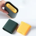 thumbnail image 6 of Toilet Brush Set Household Rubber Head Long Holder Silicone Flex Cleaning Brush with Base Bathroom Accessories, 6 of 9