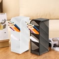thumbnail image 4 of Multi-Functional Large Size Desk Pencil Organizer - Pen/Pencil Marker Holder Storage Box for Office School Home Supply - Beige, 4 of 6