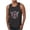 Black, variant on Men's Oversize Summer Tank Top Simple Versatile Patriotic Tees Sleeveless Round Neck Fitness Undershirt