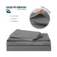 thumbnail image 2 of Juego de sabanas matrimoniales Bluelander de 4 piezas gris obscuro Bluelander CBHH-0167, 2 of 4