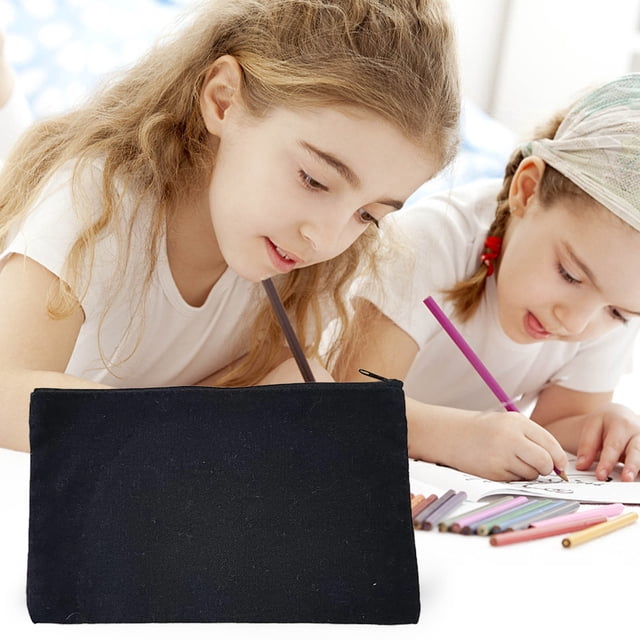 Xihbxyly Estuche para Lápices, Cierre de Cremallera, Gran Capacidad, Diseño Compacto, Organizador Versátil, para Bolígrafos, Rotuladores, Maquillaje, Monedas, Artículos de Viaje, Ideal para Regalar,