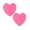 Hot Pink, variant on Heart Shape Sticky Notes, 8 Color Self-Stick Note Pads, 2.76 Inch Cute Heart Shaped Blank Book Tabs, Index Stickers for Home Office Remark Planner, Party Decor Valentine