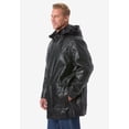 thumbnail image 3 of KingSize Men's Big & Tall Hooded Leather Parka, 3 of 5