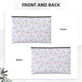 thumbnail image 3 of Vsdgher Flamingo and Pineapple DuPont paper portable toiletry bag for Women&Men Camping Outdoor Tent Home Office,Hanging Hook, Water-resistant Makeup Cosmetic Bag, 3 of 8