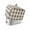 Brown, variant on Purple Plaid Toaster Cover 4 Slice, Spring Summer Farmhouse Buffalo Checkered Dustproof Bread Machine Oven Cover with Storage Pockets, Fits Most Kitchen Toasters Protector