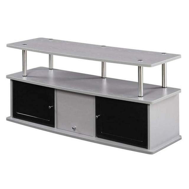 Pemberly Row Meuble Télé de 50 Pouces en Gris