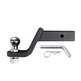 thumbnail image 1 of 10 Inch Adjustable 4 Level Trailer Drop Hitch Ball Mount Tow for 2 Inch Receiver With 50mm Ball RV Parts Camper Caravan Access ,Easy to Use, 1 of 6