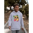 thumbnail image 2 of Tropical Summer Hawaiian Fun Icon Youth's Hoodie, 2 of 4