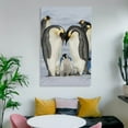 thumbnail image 6 of Funny Penguin Cute Black And White Penguin Kawaii Animal Family Posters Wall Art Painting Canvas Gift Living Room Prints Bedroom Decor Poster Artworks 20x30inch(50x75cm), 6 of 6
