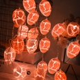 thumbnail image 3 of USB-Powered Easter Eggs Wire String Lights - 3m/20 LED Twinkle & Bright Indoor/Outdoor Party Home Decor Lamps, IP20(Pink), 3 of 3