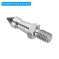 thumbnail image 4 of Unique Bargains M8 Thread Tripod Spike, 3 Pack Camera Tripod Ground Spike Screw Spike Mount Adapter Style 2, Silver, 4 of 6