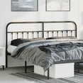 thumbnail image 1 of vidaXL Metal Headboard Black 193 cm, 1 of 4