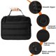 thumbnail image 5 of Neceser SMONT para hombre, de viaje, colgante, afeitado, negro, 5 of 7