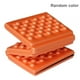 thumbnail image 1 of Sonducket Almohadilla de espuma para acampar, alfombrilla portátil para exteriores, impermeable, XPE, asiento plegable, Color aleatorio carpas, 1 of 6