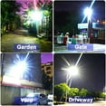 thumbnail image 5 of Solar Street Lights, 3500W Super Bright Dusk to Dawn Solar Parking Lot Lights, Motion Sensor Solar Flood Security Lights for Garden Yard Patio, Commercial Grade, 5 of 6