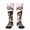 2 Black-2, variant on Vintage Husky Dog Print Long Socks,Novelty Design Socks Gift for Men and Women,Crew Socks,Calf Socks