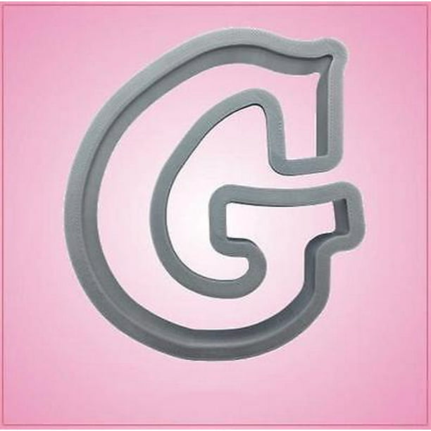 Cursive Letter G Cookie Cutter
