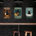 thumbnail image 5 of Cat Playing Guitar Vintage Metal Tin Sign Art Plaque Poster Retro Metal Wall Decorative Tin Signs 8x12inch for Home Kitchen Bar Coffee Shop Club Decoration, 5 of 8