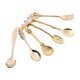 thumbnail image 1 of Juego de cubiertos ANGGREK 6 piezas cuchara y tenedor dorado y plata, 1 of 5