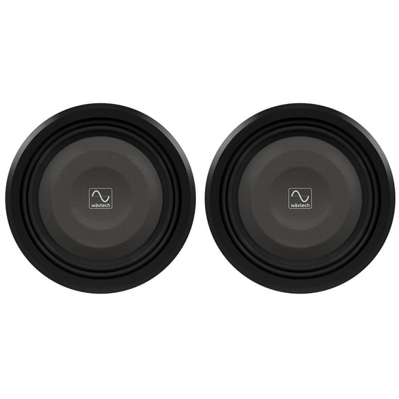 Wavtech Two thinPRO12-2 750 Watt 12" Shallow Subwoofers 2 ohm