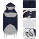 thumbnail image 5 of Extra Large Hooded Dog Raincoat With Reflective Strips 100% Waterproof Dog Rain Jacket, 5 of 5