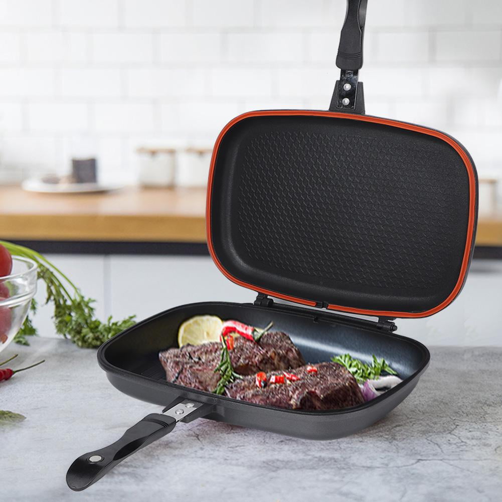 OTVIAP Frying Pan Flip Doublesided Nonstick Barbecue Cooking Tool