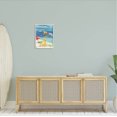 thumbnail image 2 of Stupell Industries Surf Pup Happiness in Waves Graphic Art White Framed Art Print Wall Art, Design by Paul Brent, 2 of 7
