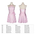 thumbnail image 2 of 4 Uds vestido de Cosplay de Halloween lindo estilo Sexy juego de rol vestido rosa ropa de fiesta, 2 of 7