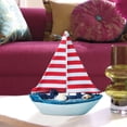 thumbnail image 1 of CEHVOM Mediterranean Wooden Crafts Sailing Model Ornaments Creative Props Decorations, 1 of 1