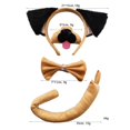 thumbnail image 4 of Conjunto de orejas y cola de animales, disfraz de animal para fiesta temática de disfraces, cumpleaños Perro, 4 of 8