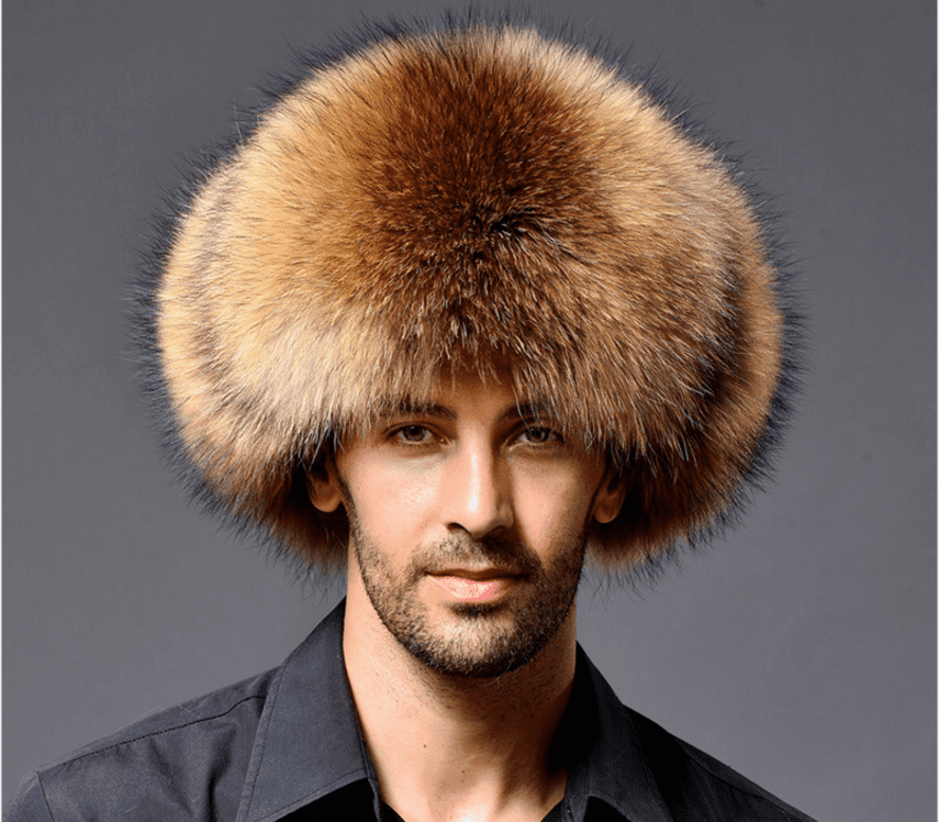 camo Trapper  Hat  Russian  Cossack Faux Fur Lined WARM THERMAL BRAND NEW UNIQUE 