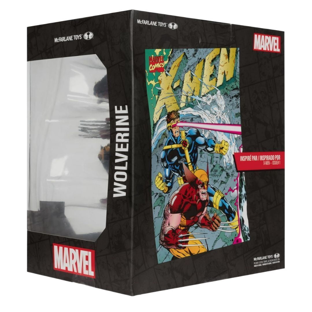 Wolverine (X-Men #1) 1:10th Scale Posed Figure w/Scene - McFarlane Toys
