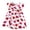 Multicolor C, variant on SROBPTY Girls Summer Dress Print Crew Neck Short Sleeve Mid-Length Sundress for 3 Months -3 Years