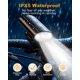 thumbnail image 5 of Luces para bicicleta Prasky Super Bright, recargables por USB, color negro, 5 of 8