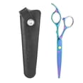 thumbnail image 2 of Professional Colorful Hair Scissors, Stainless Steel Hair Cutting Scissors Set Thinning Scissors Trim Facial Hair Cutting Shears Sharpness Edge Scissor Barber Hairdressing Haircut, 2 of 8