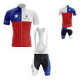thumbnail image 1 of Kit de Cyclisme pour Hommes Drapeau du Chili - 2TG, 1 of 5