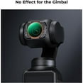 thumbnail image 2 of K&F CONCEPT Magnetic Variable Fader ND2-ND32 ND Filter and Black Diffusion 1/4 Filter 2 in 1 for DJI Osmo Pocket 3, Multi-Coated/HD Optical Glass, 2 of 7