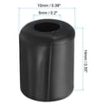 thumbnail image 2 of REGALWOVEN Kitchen Sink Racks Feet Plastic Sink Replacement Feet Wire Bumpers Black, 2 of 6