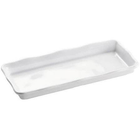 

Cal Mil 3414-15 Melamine White Rectangular Tray - 6.5 x 13.875 in.