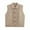 #203-Brown, variant on AUNVITO Winter Sleeveless V-Neck Cardigan Women Casual Knit Open Front Solid Sweater Vest Cozy Layering