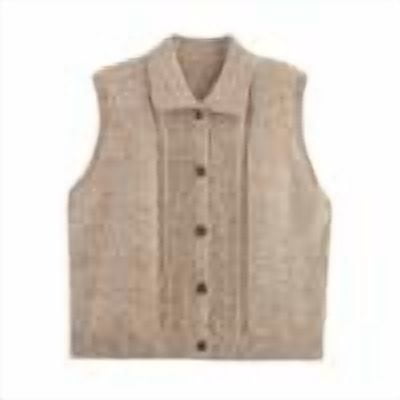 RKSTN Polyester Blouse en pour Femmes Mode Hiver Sans Manches Col en V Débardeur Confortable Régulier Uni Sans Manches Sans Capuche Manteaux d'Hiver pour Femmes