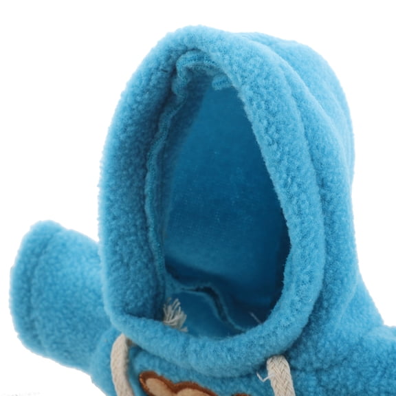 ELAYARD 4Pcs DIY Plush Bear Outfit Set with Hoodie and Pants for Small Stuffed Animals