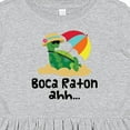 thumbnail image 4 of Inktastic Boca Raton Florida Girls Toddler Dress, 4 of 5