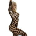 thumbnail image 2 of SUCS Women Sheer Mesh Bodysuit Lingerie Bodystocking Leotard One Piece Babydoll One Size, 2 of 2