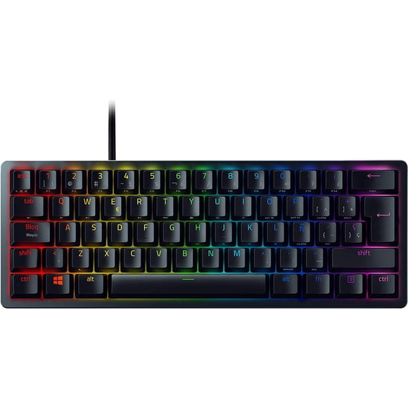 Razer Huntsman Mini - Clicky Purple Switch - SPANISH Razer Huntsman Mini