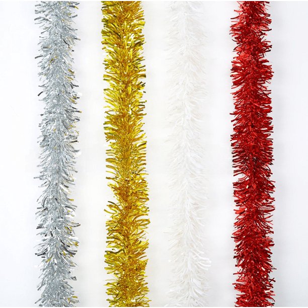 Guirnalda de cinta de color para decoración de bodas, decoración navideña