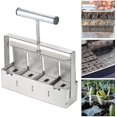 thumbnail image 2 of Quad Manual Soil Blocker 2 Inch Soil Block Maker Soil Blocker Tool With Non-slip Comfort Grip, 2 of 5